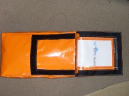Custom Made PVC Bag with Document Sleeve